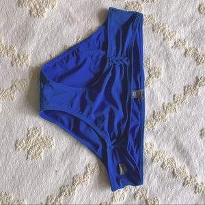 Aerie hipster palm print swim bottoms. Size Large. Never worn.